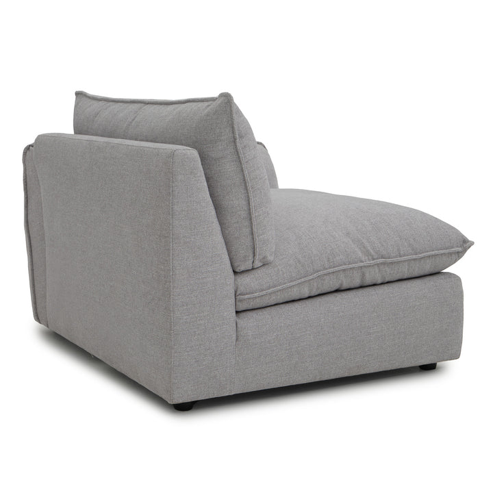 Neo Modular Right Chair Light Grey