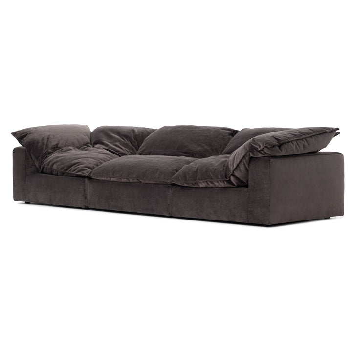 Nuage Fabric Modular Sofa Dark Grey
