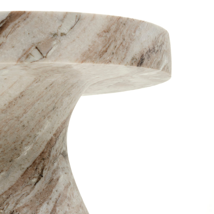 Wrenlee Marble Accent Table Beige