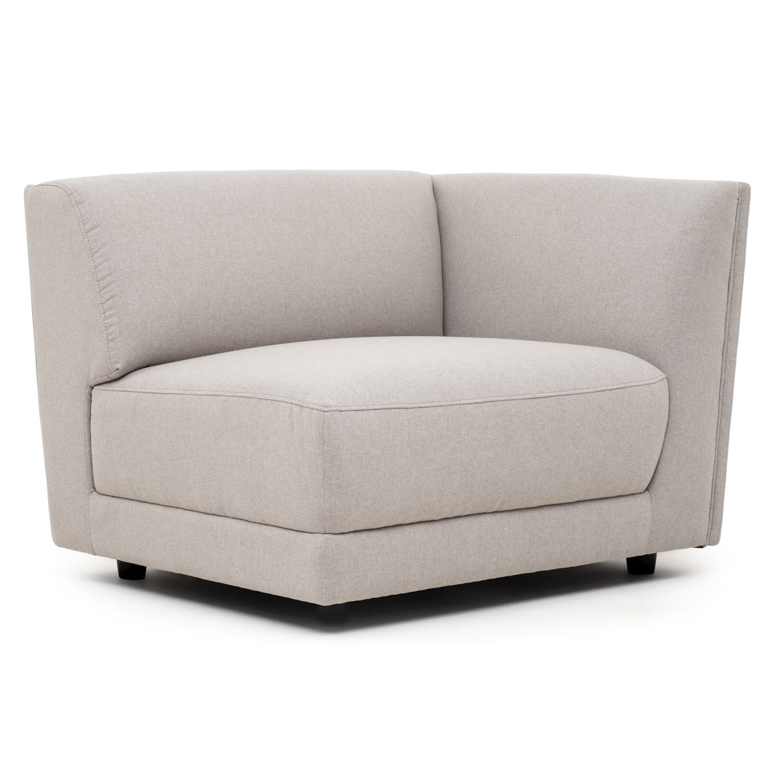 Nathan Modular Right Chair Light Grey