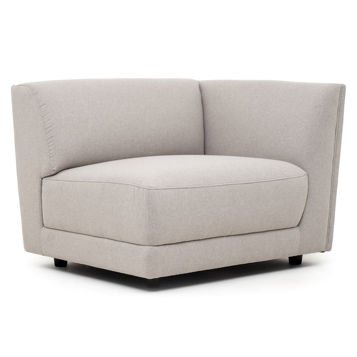 Nathan Modular Right Chair Light Grey