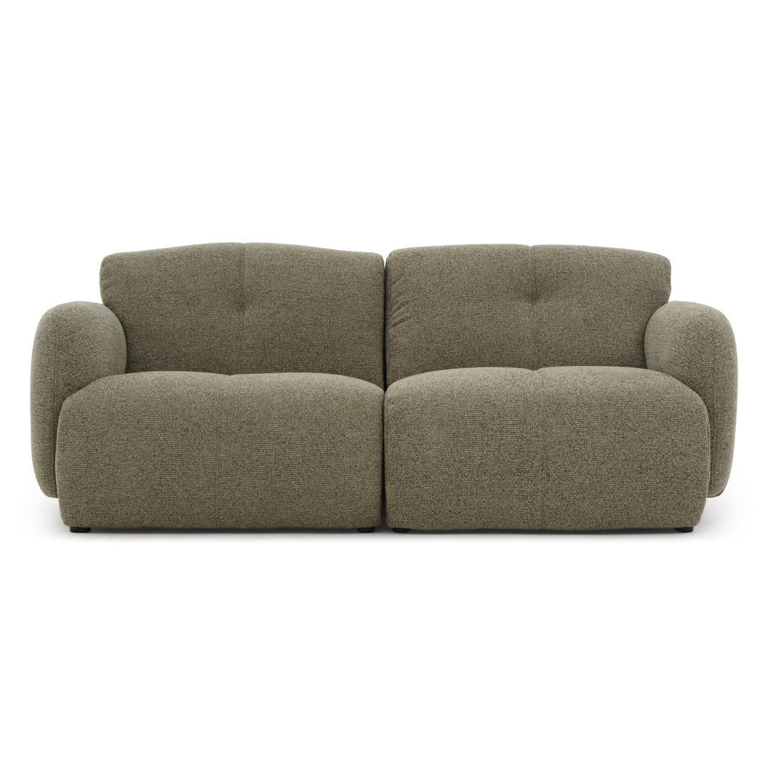 Nalinda Fabric Modular Sofa Light Green