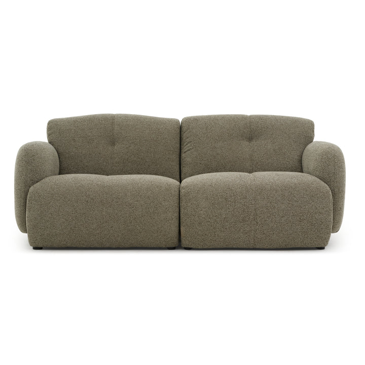 Nalinda Fabric Modular Sofa Light Green