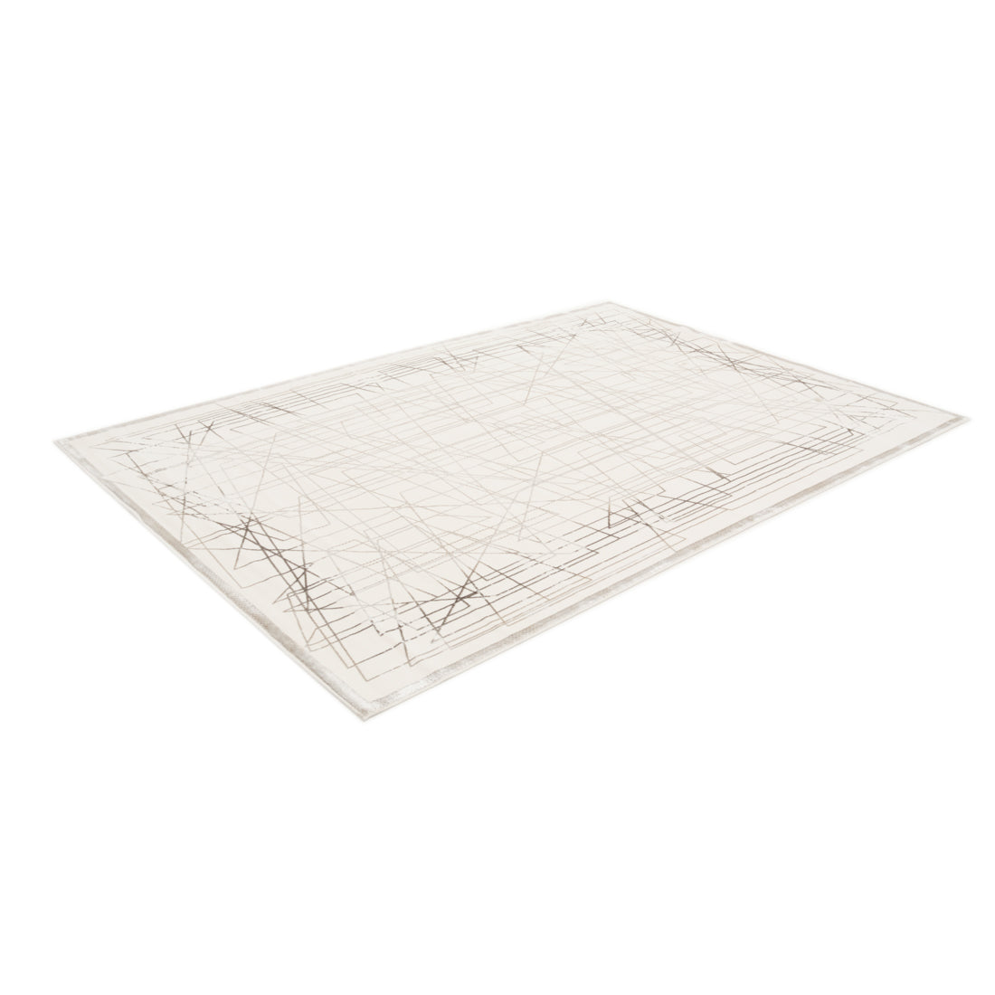 Wany Area Rug Black & White