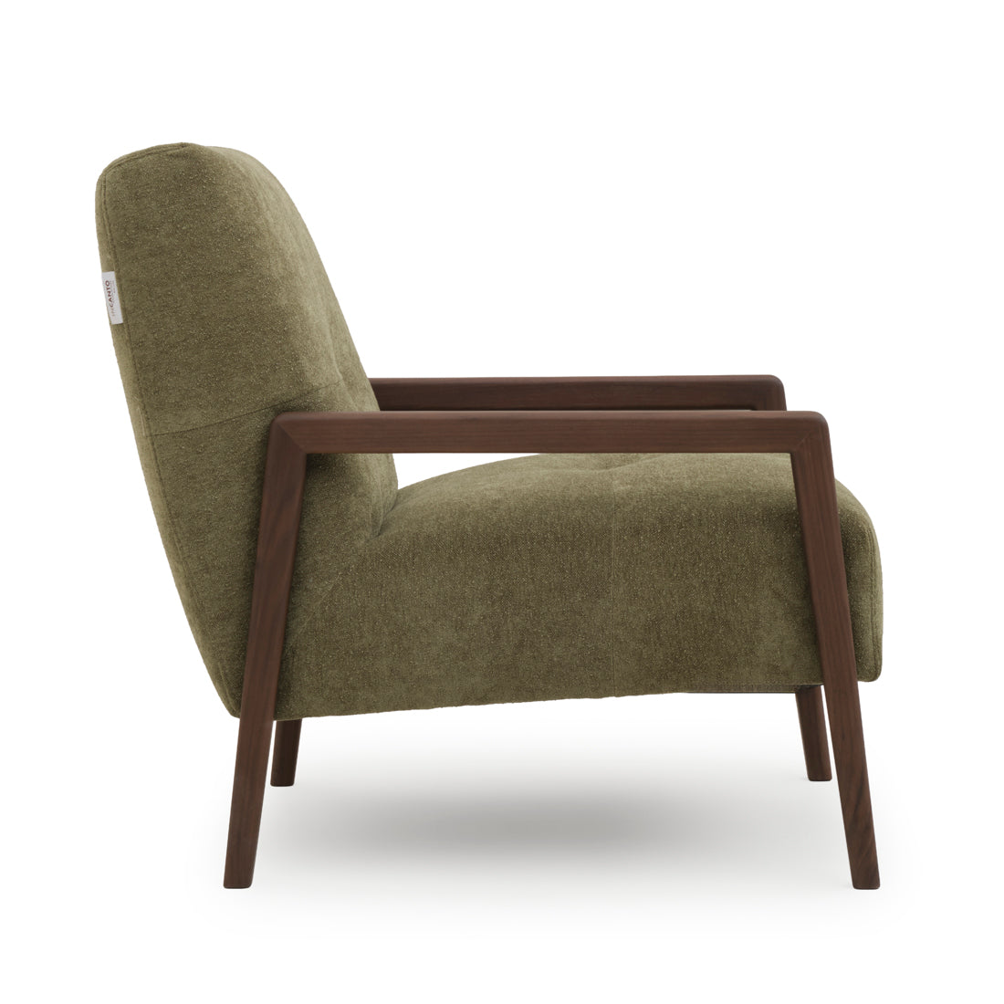 Norina Fabric Accent Chair Light Green