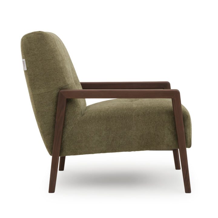 Norina Fabric Accent Chair Light Green
