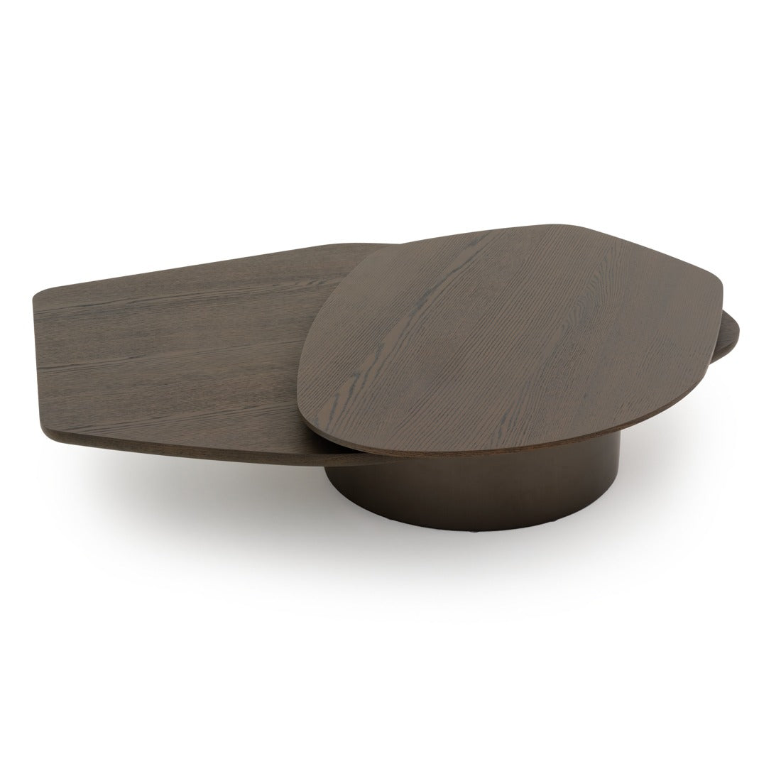 Eirian Wood Coffee Table Dark Grey