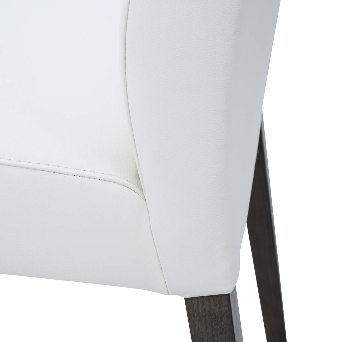 Jennifer Leather Chair White