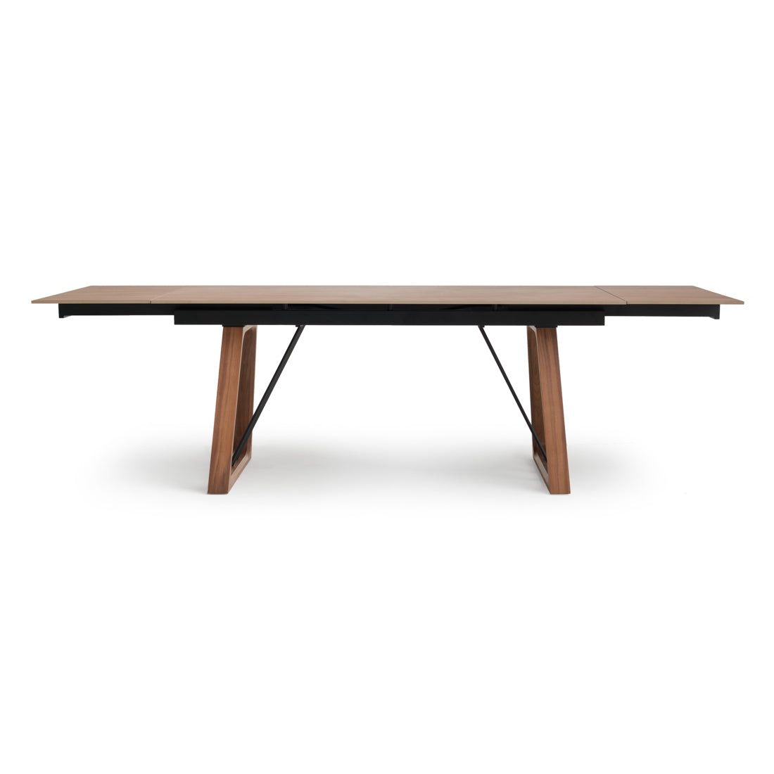 Elysa Extendable Dining Table Dark Brown