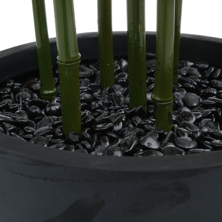 Bamboo Artificial Plant Dark Green