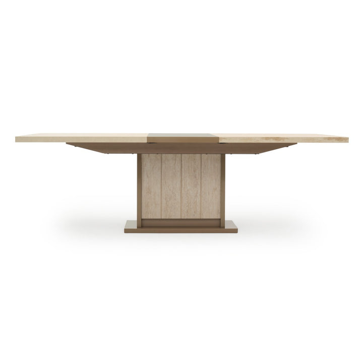 Nunzia Extendable Dining Table Beige