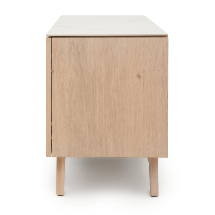 Elaina TV and Entertainment Unit Light Brown