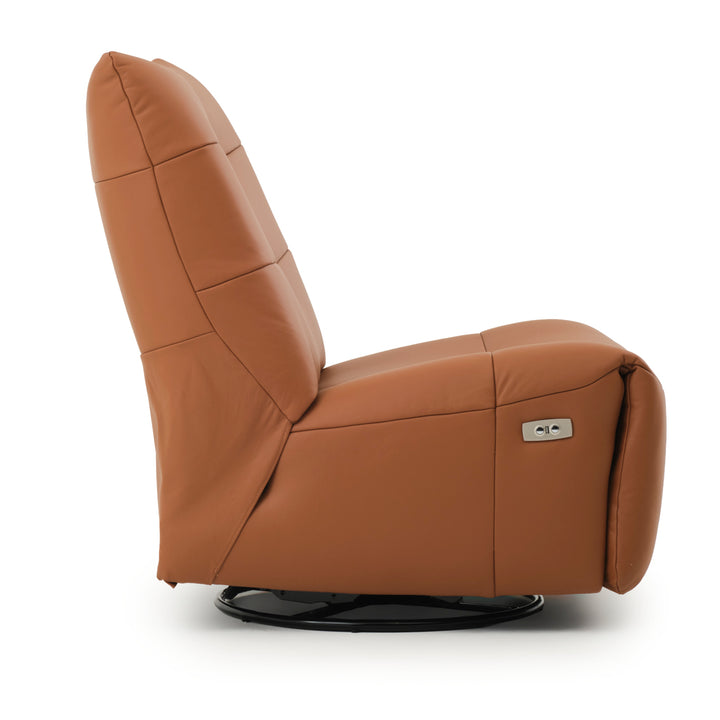 Nakima Reclining Accent Chair Cognac