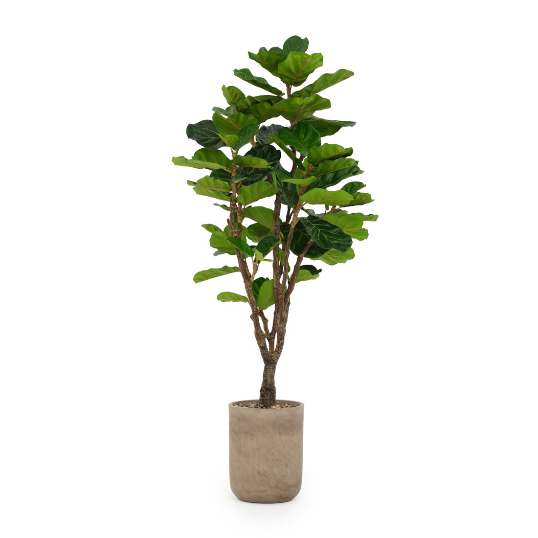 Fiddle Leaf Fig Artificial Plant Dark Green