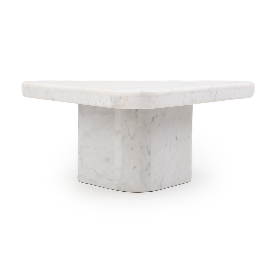 Wamika Marble Coffee Table White