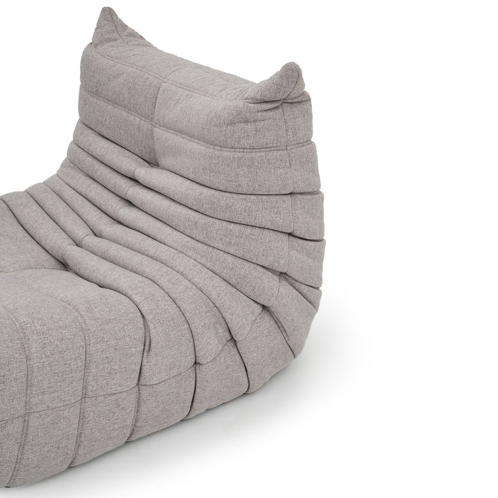 Ean Fabric Accent Chair Light Grey