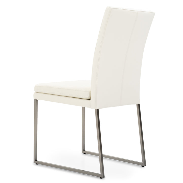 Ritz Leather Chair White