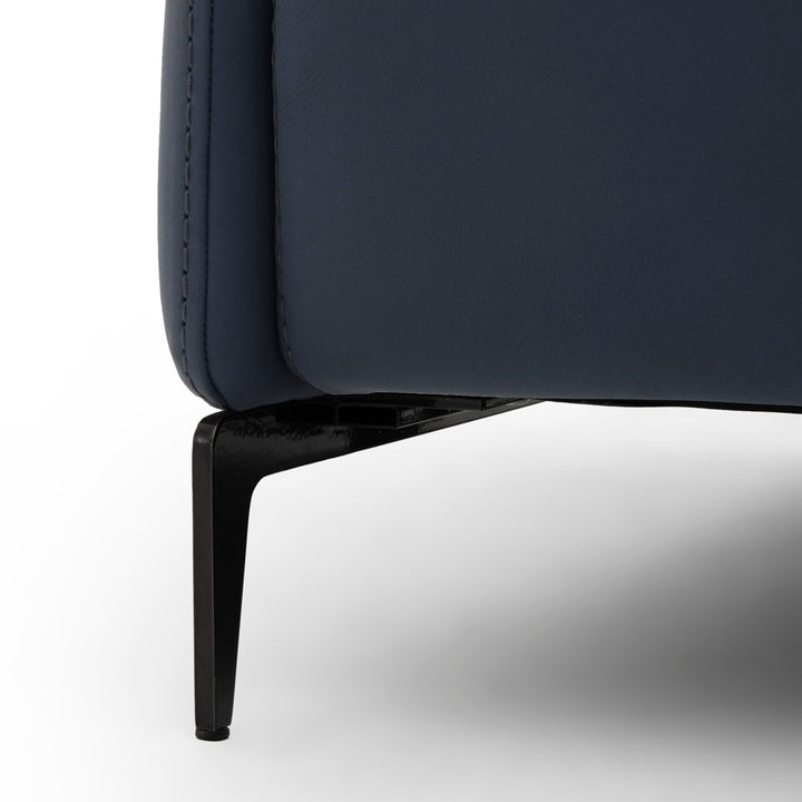 Wakely Reclining Accent Chair Dark Blue
