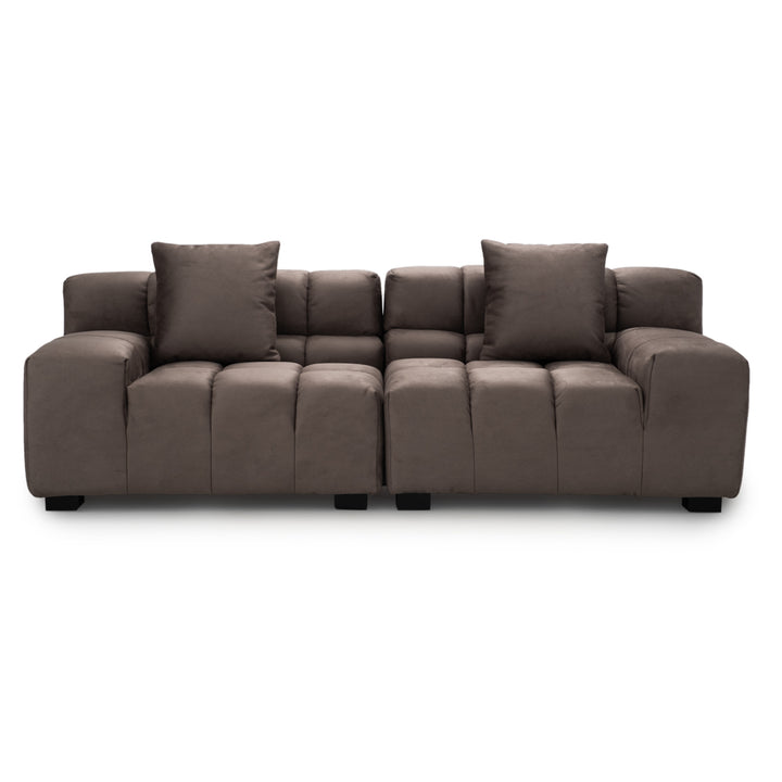 Norika Fabric Modular Sofa Dark Grey
