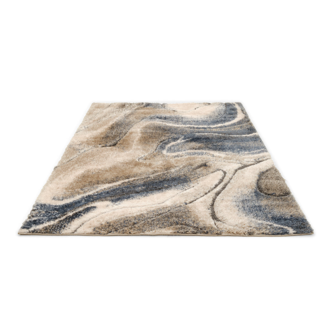 Walid Area Rug Dark Blue