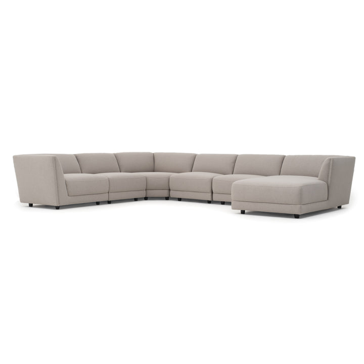 Nathan Fabric Modular Set Light Grey