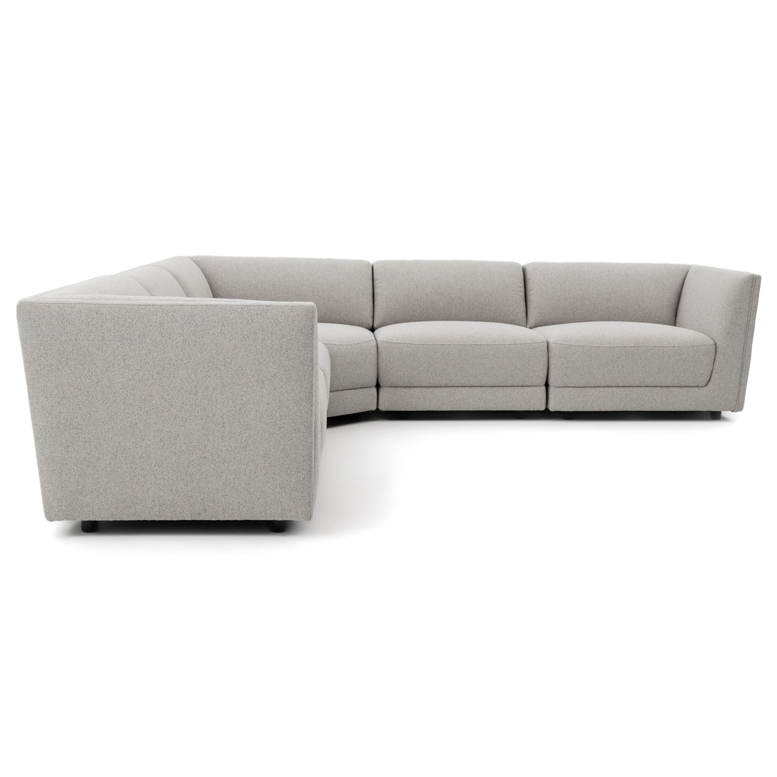 Nathan Fabric Modular Set Light Grey