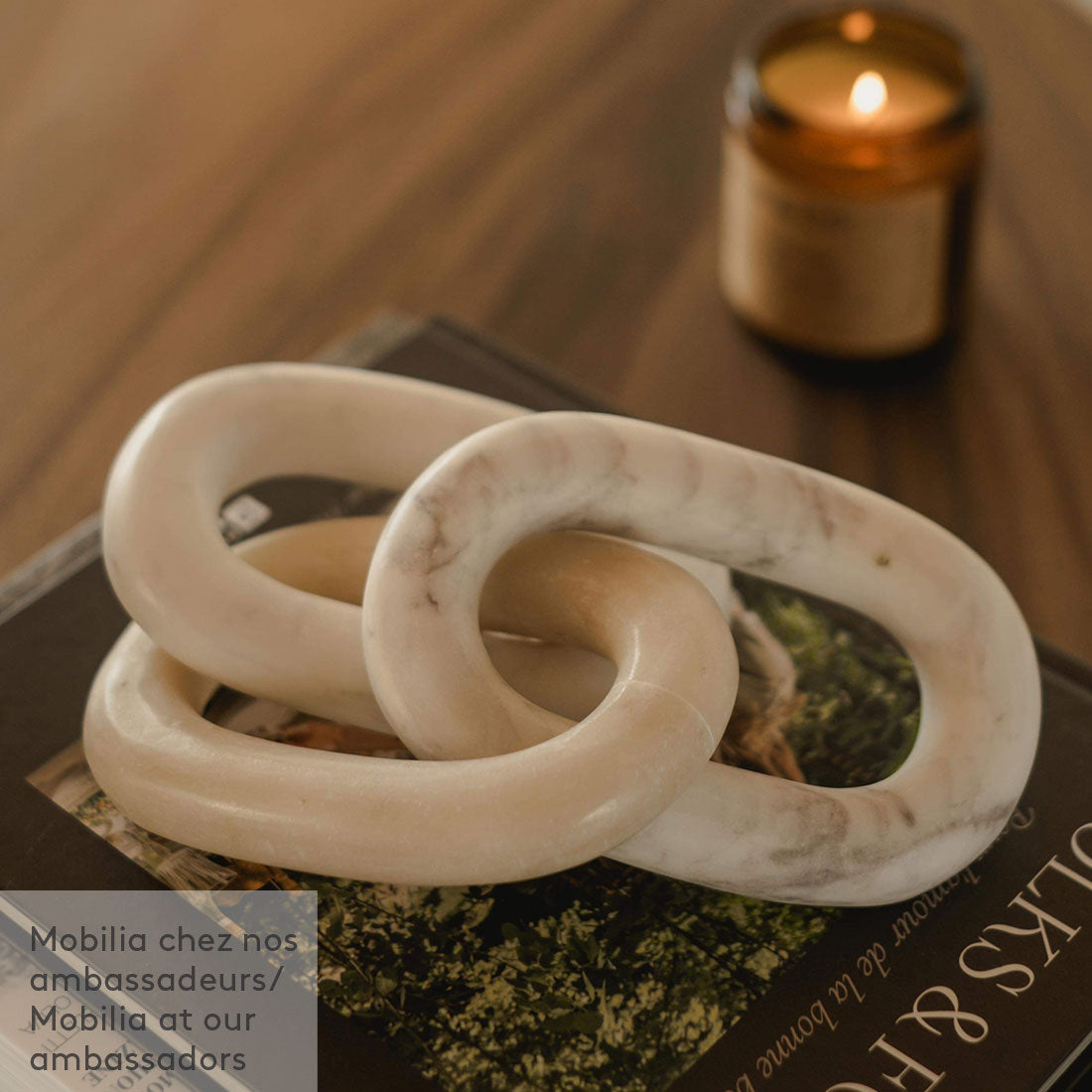 Serene Decorative Object White
