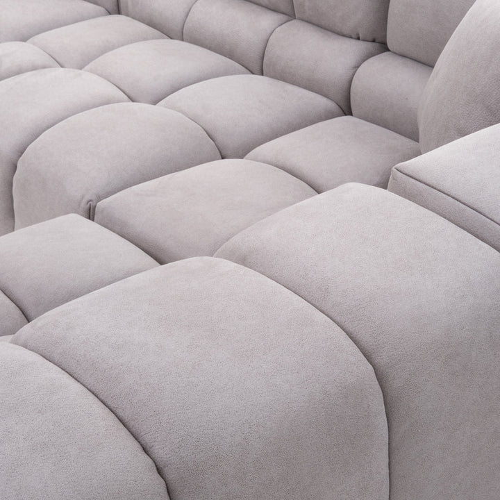 Norika Fabric Modular Set Light Grey