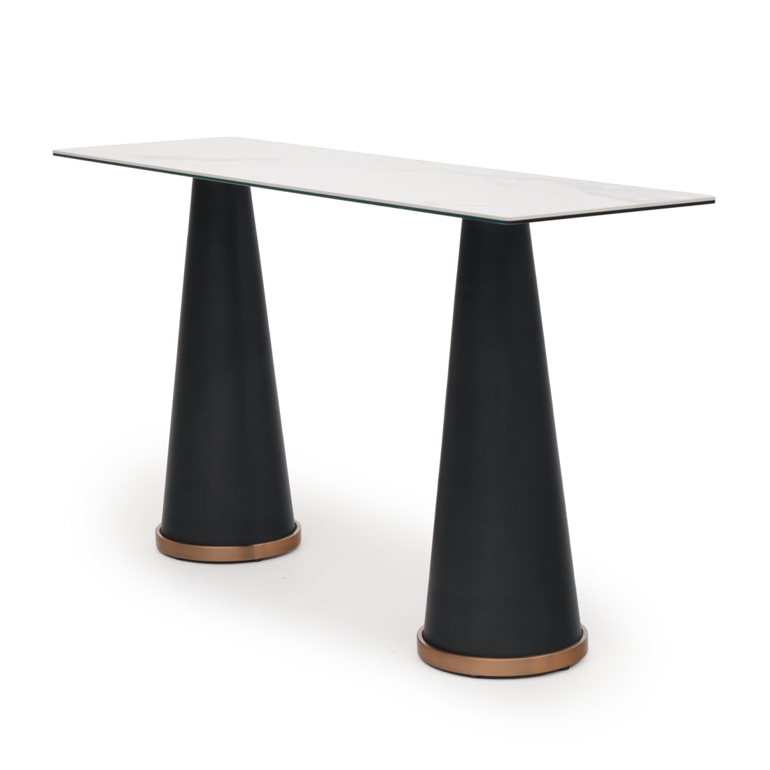 Wyon Ceramic Console Table Black