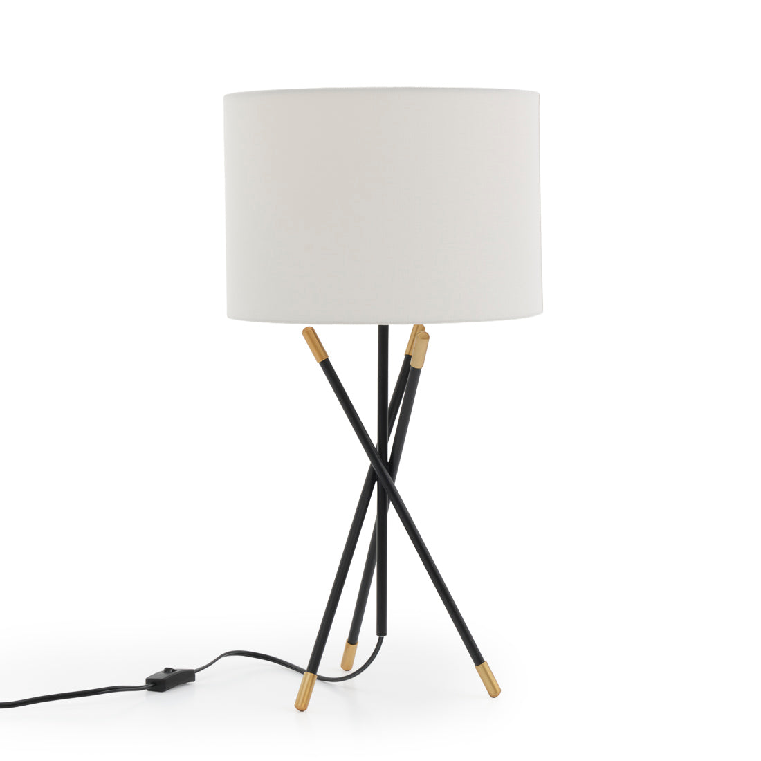 Walsha Table Lamp Black