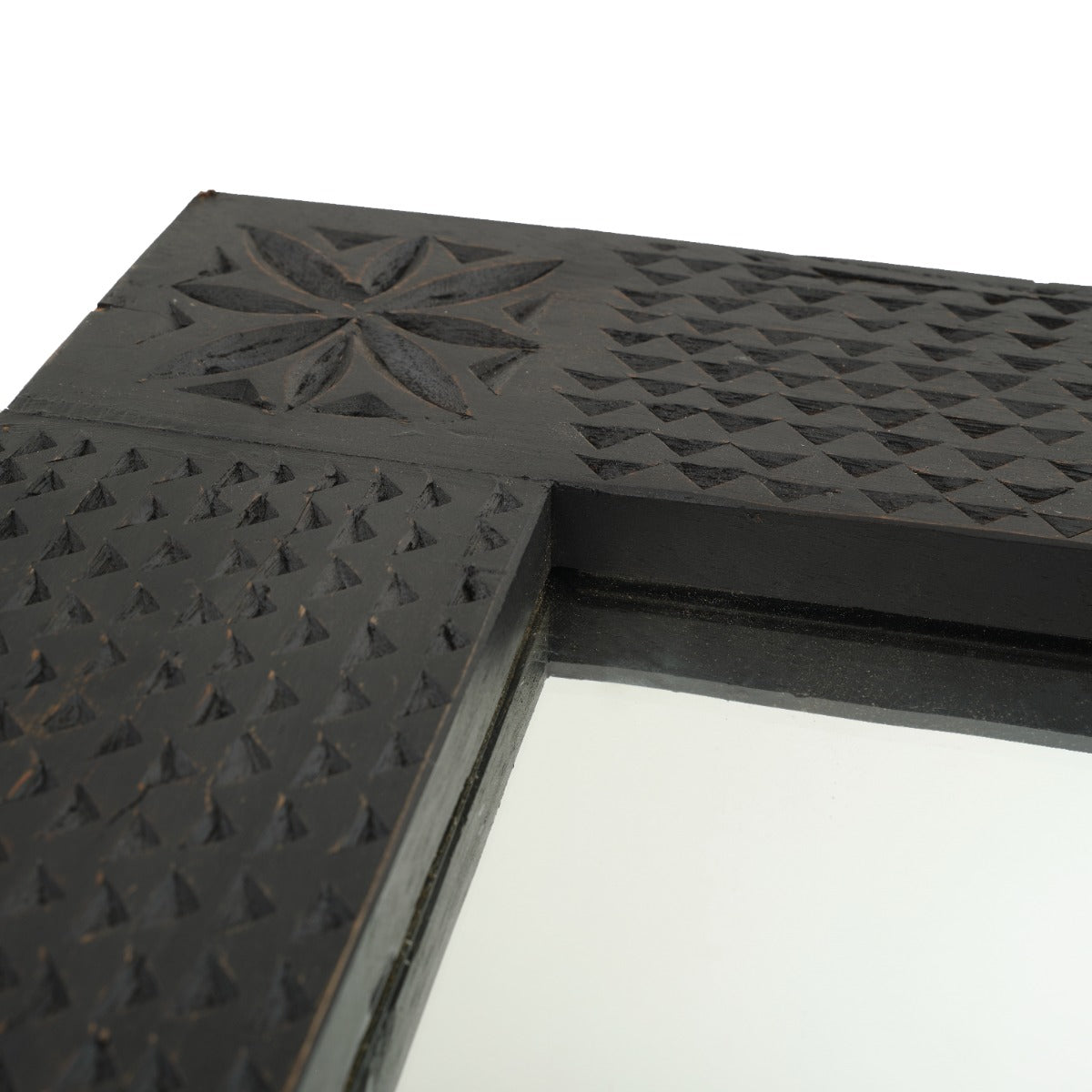 Indira Floor Mirror Dark Brown