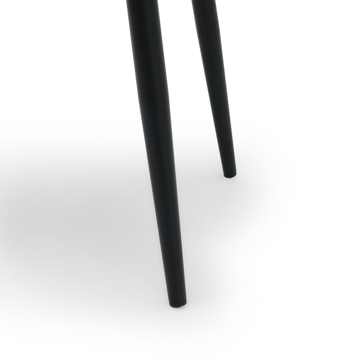 Wima Leather Chair Black