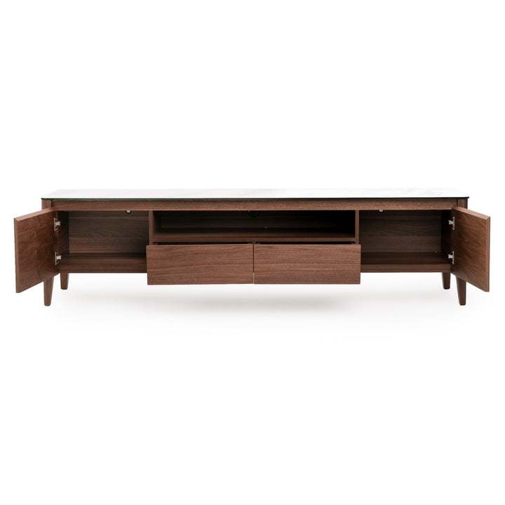 Elkom TV and Entertainment Unit Dark Brown