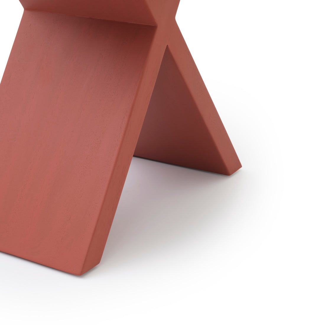 Siya Accent Stool Red