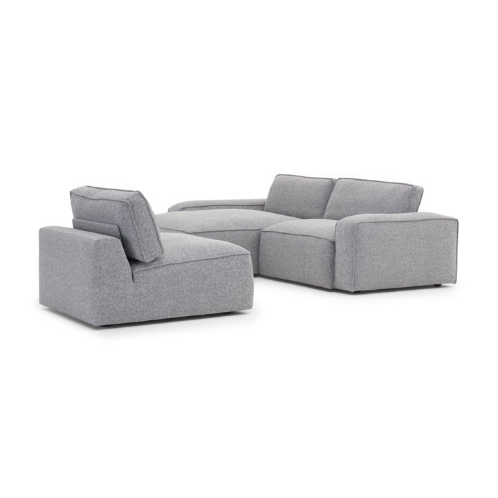Nash Fabric Modular Set Dark Grey
