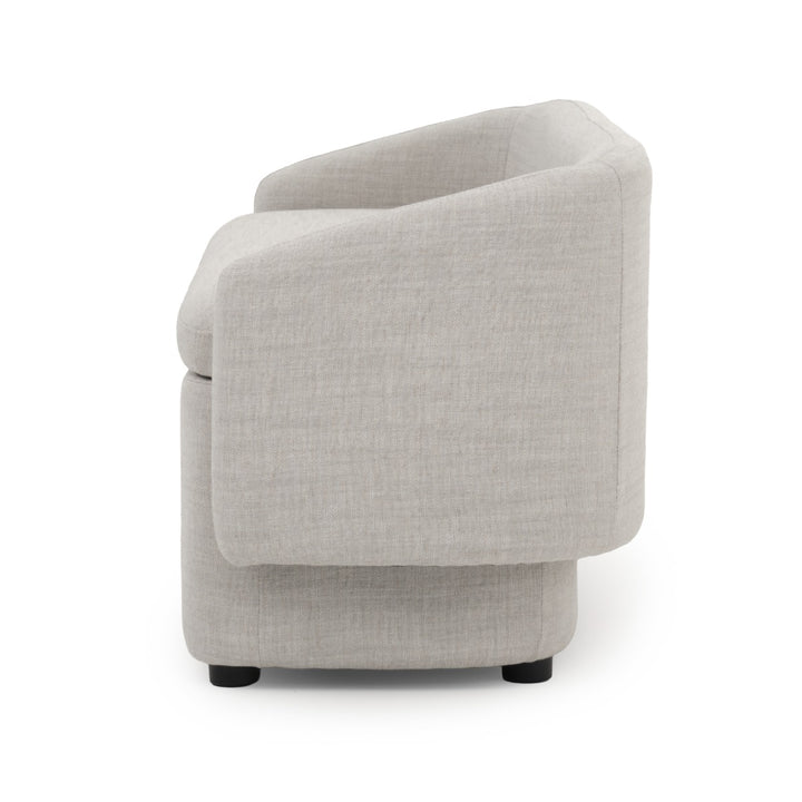 Nadima Bench with Storage Beige