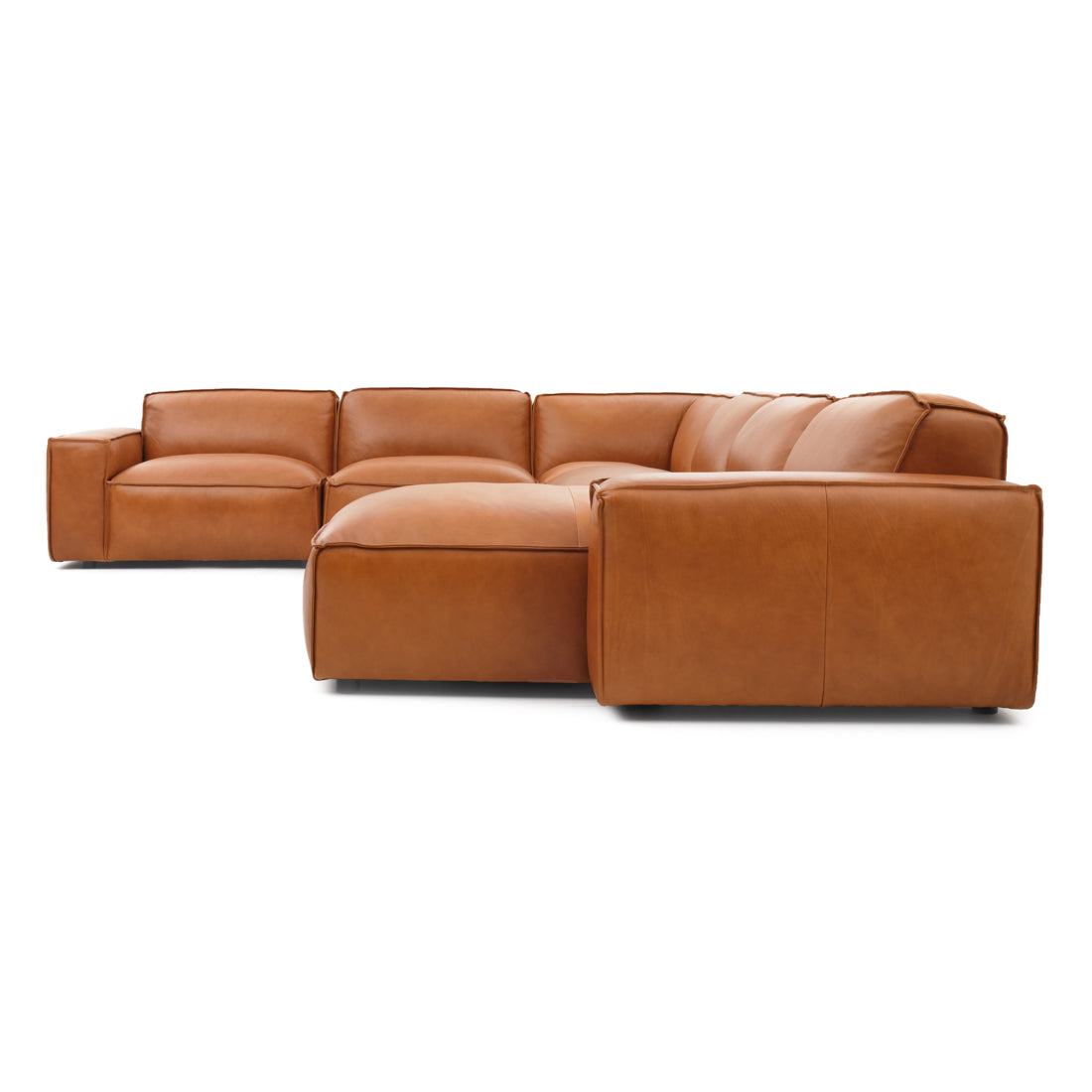 Nook Leather Modular Set Cognac