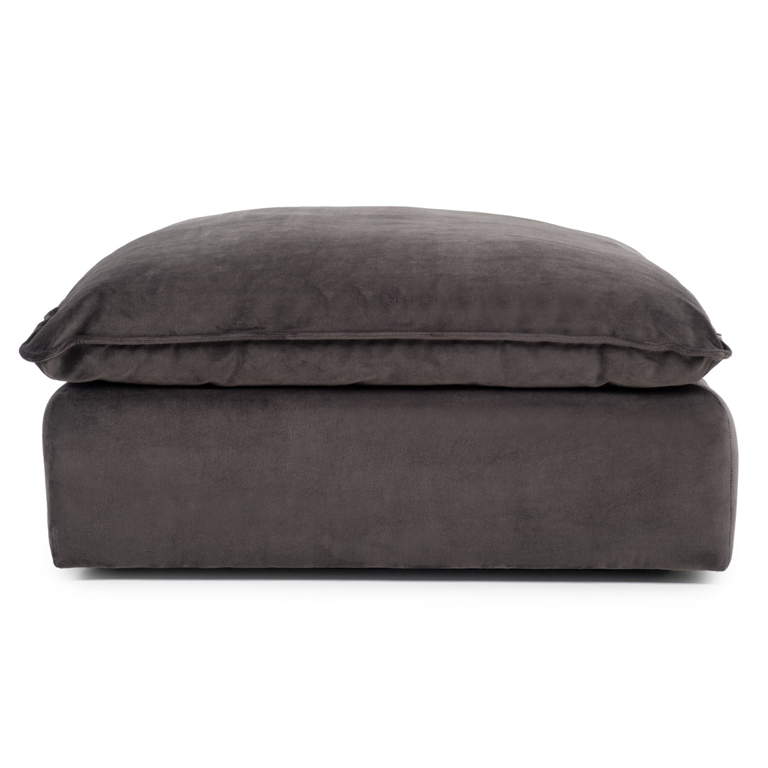 Nuage Modular Ottoman Dark Grey