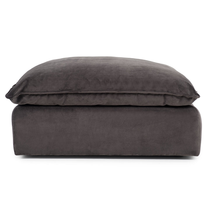 Nuage Modular Ottoman Dark Grey