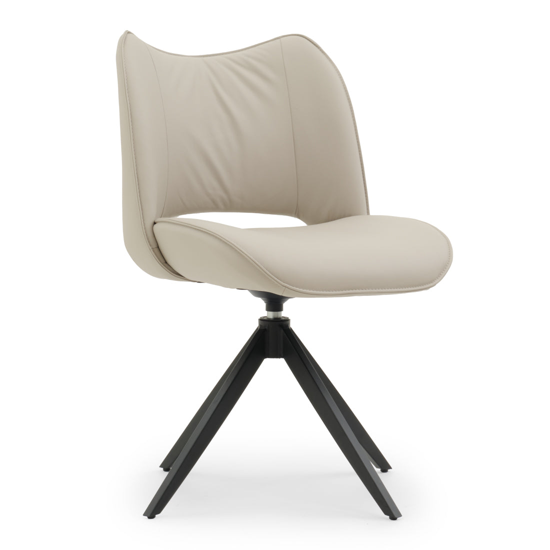 Noella Swivel Chair Taupe