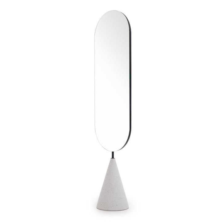Ekno Floor Mirror White