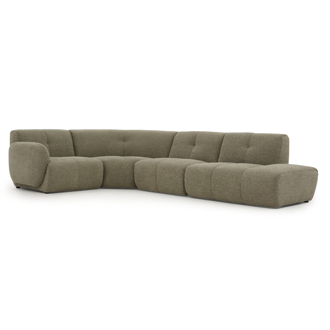 Nalinda Fabric Modular Set Light Green