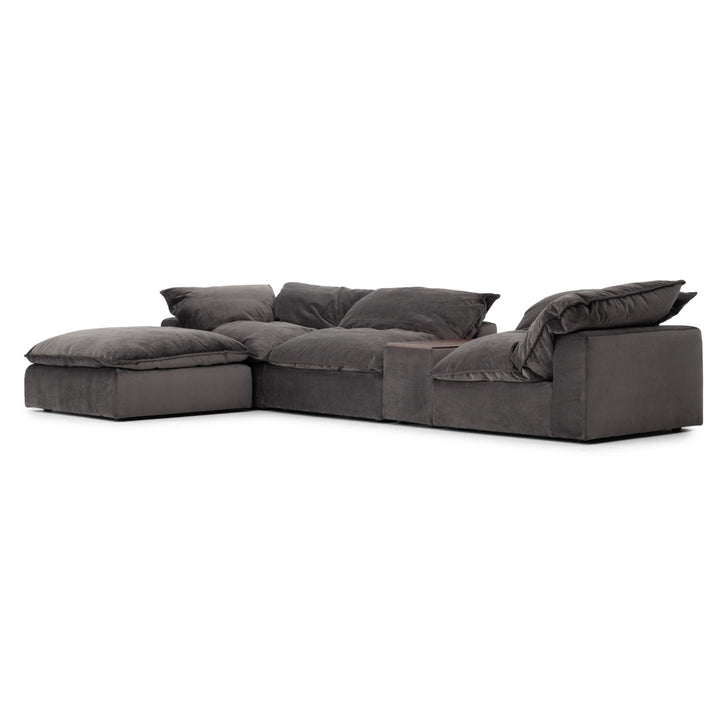 Nuage Fabric Modular Set Dark Grey