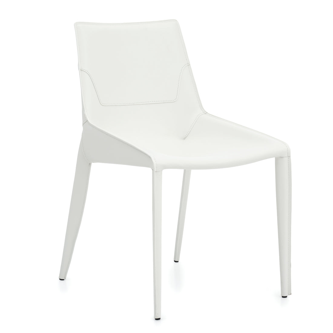 Willet Leather Chair White