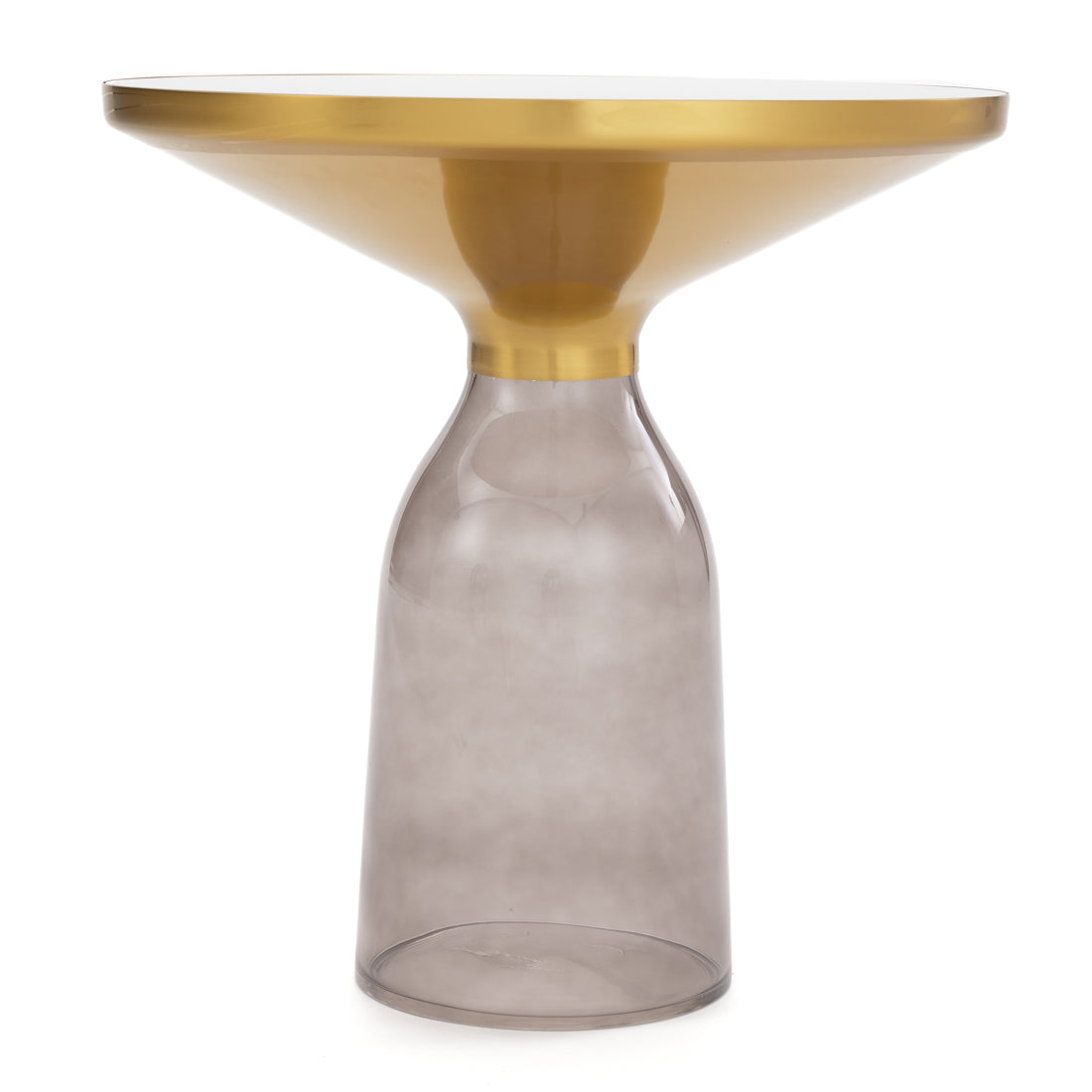 Wanya Glass End Table Black