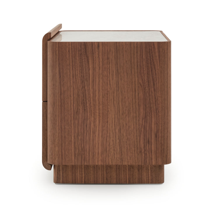 Evana Nightstand Dark Brown