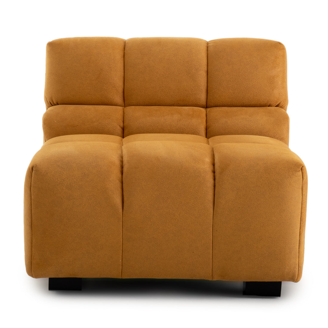 Norika Modular Armless Chair Yellow