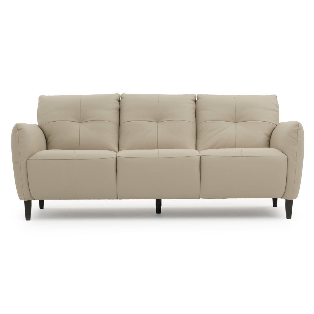 Wessa Leather Sofa Beige