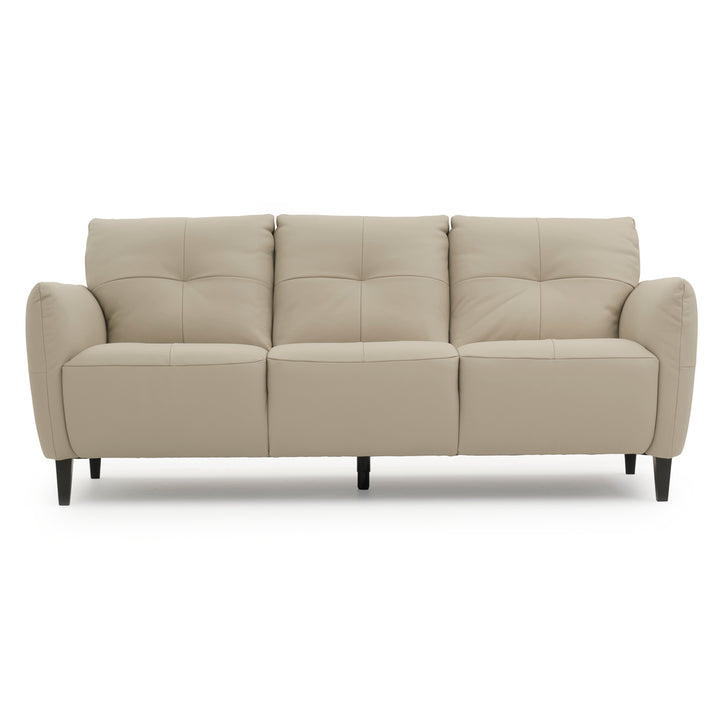 Wessa Leather Sofa Beige