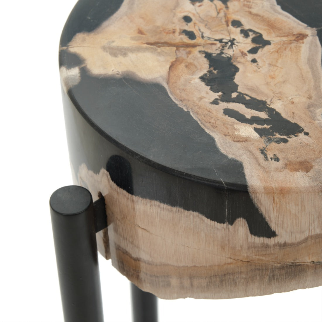 Walford Wood End Table Black